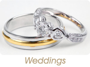 Allura Jewelry for Weddings and Events